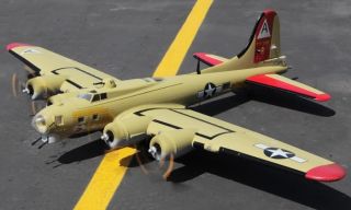 NEW LARGE SCALE B 17 Bomber Electric Brushless RC Plane Airplane RTF