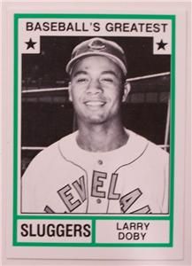 TCMA Baseballs Greatest Sluggers Larry Doby Cleveland Indians
