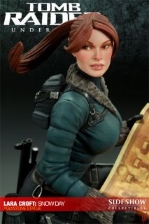 Sideshow Tomb Raider Lara Croft Snow Day Statue Exclusive