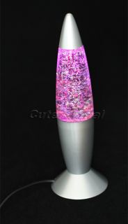 Rocket Styl Classic Style Glitter Filled USB Lava Colorful Lamp