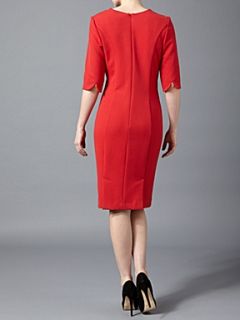 Kenneth Cole Tux collar dress Coral   House of Fraser
