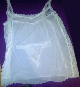 sale is a very pretty hanky panky baby doll nightgown chemise size xl