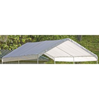 ShelterLogic 10 x 20 White Canopy Replacement Cover Fits 2 Feet Frame