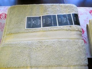 plush brand new soft sage six piece towel set from laura ashley