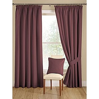 Montgomery Silk shimmer berry curtain range   