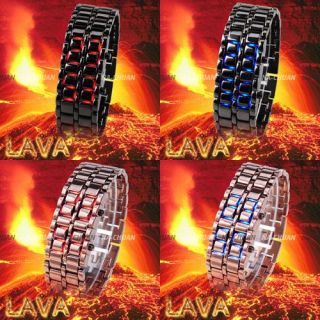 Lava Style Date Mens Lady Sport LED Digital Iron Watch