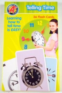 Telling Time Flashcards Math Teacher Supplies Math Learning Clocks