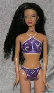 RARE Barbie 2001 Palm Beach Lea Kayla Brunette Always Dressed Doll