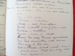 Smith College Handwritten Manuscript Ledger Notebook Victorian 1892