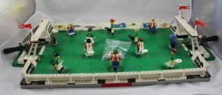Lego Soccer Stadium Including Soccer Balls and Players