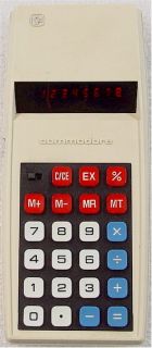 Vintage Commodore 797D Red LED Calculator Free SHIP