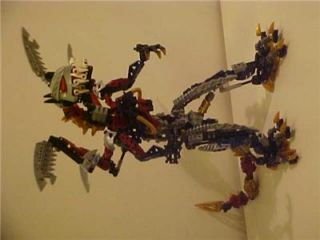 Lego Bionicle Assembled VEZON & KARDAS Dragon Figures set 10204 100%