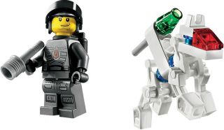 New Lego Space Police K 9BOT 8399 Space Speeder 8400