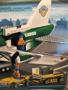 Lego 100 Comp 7734 Special Ed City Transportation Cargo Plane Sold Out