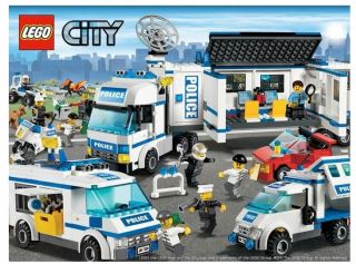 Lego City Police 7498 Figures Sets Toys Police Station Brand New