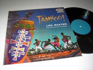 Les Baxter Tamboo Capitol Green Label Mono VG NM