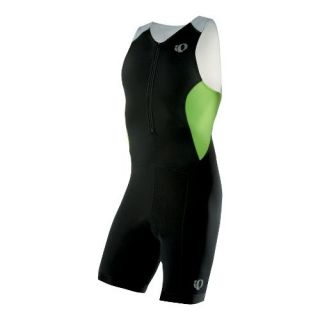 Mens Pearl Izumi Select Triathlon Suit Black Green Flash