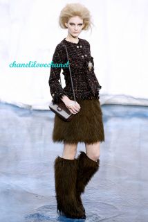 Chanel 10A $5 8K Lesage Fantasy Tweed Fringed Jeweled Suit Jacket 40