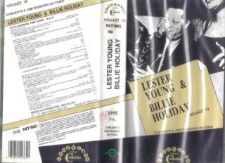 VHS VIDJAZZ12 Lester Young Billie Holiday