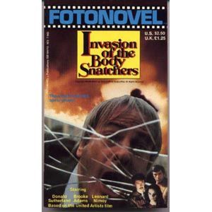 Invasion of The Body Snatchers Leonard Nimoy Movie Fotonovel 1979 New
