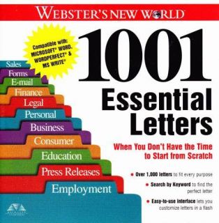 letters take the uncertainty out of letter writing with 1001 letters