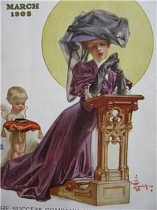 1908 RARE Success Magazine Leyendecker Complete Magazine