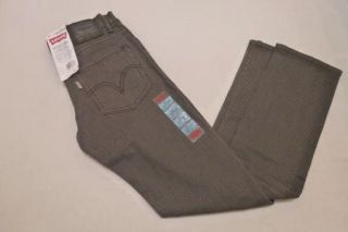 Boys Levis 510 Super Skinny Jeans 5 Pocket Pinstripe 26x26 sz12 Rtl $