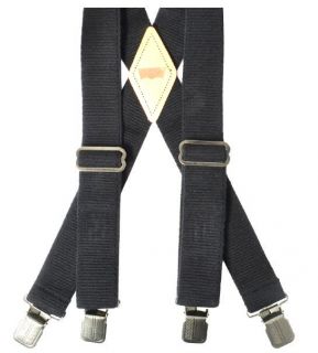 Levis Black 1 5 Terry Cotton Formal Suspenders w Levis Leather