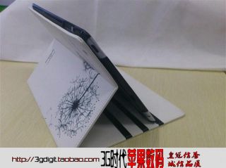 Newest Dandelion Stand Smart Leather Case Cover for iPad 2 The New