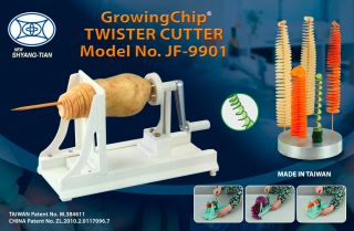 Growingchip® Twister Cutter Spiral Tornado Potato CSD