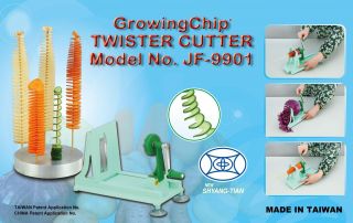 Growingchip® Twister Cutter Spiral Tornado Potato CSD