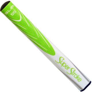 SuperStroke Splash Slim Lite White/Lime Green Putter Grip Super Stroke