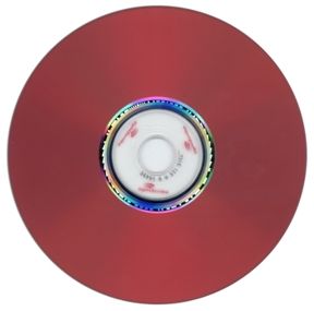 100 Pak Red Color Lightscribe MBI 80 MIN CD RS