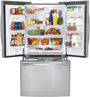 LG 25.0 Cu. Ft. French Door Refrigerator COUNTER DEPTH Stainless