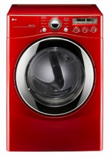 LG Red Front Load Washer Dryer WM2350HRC DLE2350R