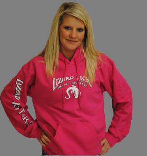 Lizard Lick Towing Ronizard Pink Hooded Sweatshirt