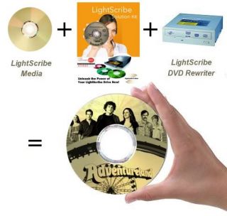 Lightscribe Label DVD CD Software Windows 7 Vista XP