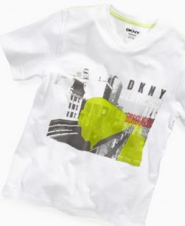 DKNY Kids T Shirt, Boys Striped V Neck Tee   Kids Boys 8 20