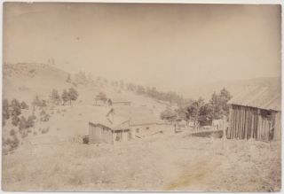 1900 Photograph Mining Camp Likely Boulder County Colorado
