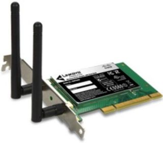 Linksys Wireless N PCI Dual Band High Speed Network Adapter Card