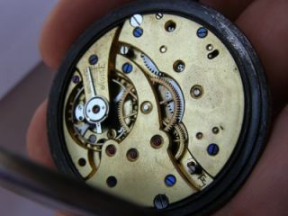 RRR Antique Military Lip Chronometer Pocket Watch C1890s