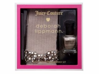 Juicy Couture Deborah Lippmann Hand Warmer Nail Polish Set Beige New