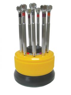 Jewelers Watchmakers Jewel Tool Quality Screwdriver Set with Rotating