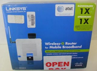 Cisco Linksys WRT54G3G at 54 Mbps 4 Port 10 100 Wireless G Router