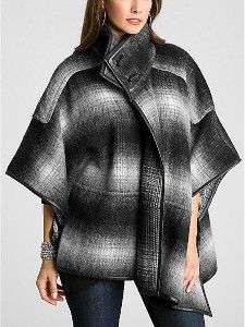 New Marciano Guess Linley Wool Cape Jacket Top XS s M L