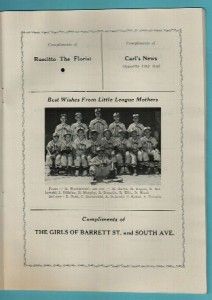 Schenectady Little League 1954 World Series Champions Annual Banquet