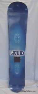 Liquid Snowboard Size 144 Snowboard Deck Board