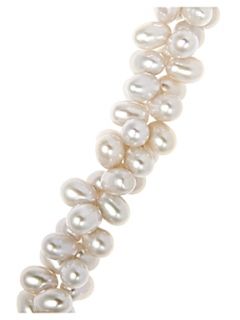 Azendi Callisto Double Strand Twisted Pearl Necklace   House of Fraser