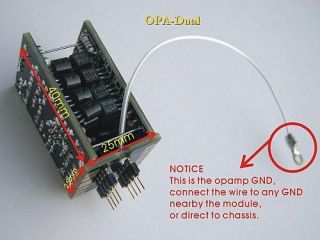 Dual Channels Audio Discrete Hdam Discrete OpAmp Module
