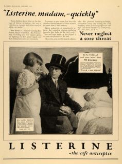 1928 Ad Lambert Pharmacal Listerine Doll Children Play   ORIGINAL